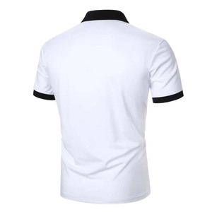 100% algodón personalizado Tigre pantalla impresa para camisetas Polo para hombres de alta calidad de manga corta Casual Fabricación de lona personalizada - Product Image 2