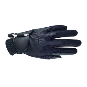 Gant de golf en cuir de mouton noir pour hommes, coupe par compression, synthétique, taille universelle pour la main gauche et le sport - Product Image 3