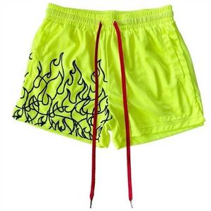 Pantalones Cortos de Baloncesto de Malla Bordada 2026 con Logotipo Personalizado, Sublimación Hip Hop, Poliéster de Ajuste Rápido, Unisex para Hombre - Product Image 3