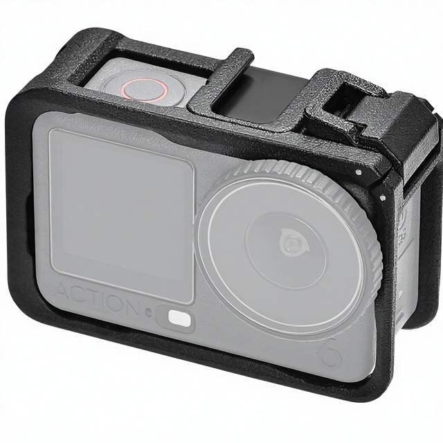 STARTRC for Action 6 Camera Cage Full Cover Protection Cold Shoe Mount Side Quick Release Port