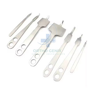 Ensemble de leviers osseux, instruments chirurgicaux orthopédiques en acier inoxydable, manuels, haute qualité, certifiés CE pour utilisation hospitalière, procédures osseuses - Product Image 6