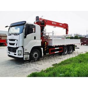 Grúa Montada en Camión ISUZU GIGA 6x4, Precio de Fábrica, Grúa Telescópica de 12 Toneladas para Camión en Venta - Product Image 3
