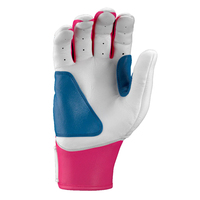Gants de frappe de baseball en cuir légers, durables et de couleur personnalisée pour usage professionnel