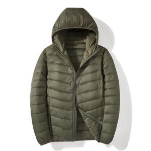 Hood Men Bubble Puffer Coat Diseño de invierno Moda a prueba de viento Abrigo impermeable Custom Puffer Cotton Fleece Solid Winter - Product Image 6
