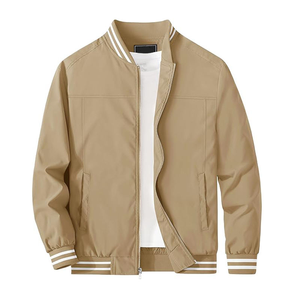 <b>Men's</b> <b>Jacket</b> Lightweight Bomber <b>Jacket</b> Zip up Windbreaker <b>Casual</b> Spring Fall <b>Jackets</b> With Pockets - Product Image 1