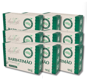 3 unidades de Jabón Vegano Ecológico Alquiverde Natural Barbatimao Aroeira con Extractos de Plantas, Tamaño Regular 20g, Limpieza Profunda para Todo Tipo de Piel - Product Image 2