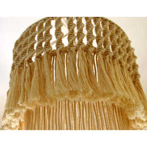 Lámpara Colgante Estilo Industrial Boho con Pantalla de Macramé y Flecos, Lámpara de Araña para Isla de Cocina, Luz Blanca Cálida E26, Estilo Rústico con Cuerda de Cáñamo - Product Image 2