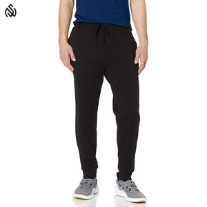 Pantalons de survêtement de fitness décontractés pour hommes Pantalons de survêtement en coton de couleur unie à vendre à des tarifs raisonnables - Product Image 4