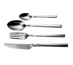 Ensemble de couverts en métal, Style traditionnel, acier inoxydable, pour mariage, haute qualité, prix de vente - Product Image 2