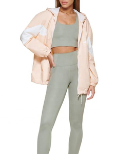 Chaqueta cortavientos informal personalizada de alta calidad 2025 para mujer, cortavientos con capucha, cortavientos ligero a prueba de viento para mujer - Product Image 3