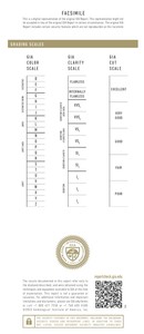 B2B D'Vins Bijoux GIA Certifié Lâche Diamant Blanc 1.00 CT Naturel rond I Couleur FL FLOW Pureté EX Coupe Polie - Product Image 5