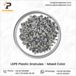 Superb Design Mixed Color <b>LDPE</b> Granules Recycled Virgin Plastic Resin Injection Grade Film Bulk Wholesale Selling - Product Image 2