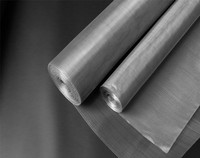 Tela de Malha de Arame de Aço Inoxidável de Grau Alimentício, Tecido Liso, Tamanho Personalizado, Resistente à Corrosão e Altas Temperaturas, com Soldagem e Corte