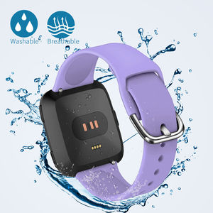 Eraysun Bracelet de <span class=keywords><strong>montre</strong></span> Bracelet en silicone Bracelet de remplacement en caoutchouc pour <span class=keywords><strong>Fitbit</strong></span> <span class=keywords><strong>Versa</strong></span> Bracelet étanche Accessoires Bracelet de <span class=keywords><strong>montre</strong></span> intelligent - Product Image 6