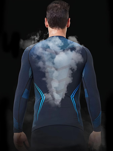 Conjunto Deportivo de Otoño Invierno para Hombre con Capucha, Color Sólido, para Exteriores, de Secado Rápido, Absorbente de Sudor, para Fitness, Correr, Resistente al Viento, Ropa de Calle Cálida - Product Image 2