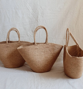 Cesta de mercado artesanal, Bolso marroquí, Bolso de paja marroquí, Cesta marroquí, Bolso cesta francés - Product Image 1