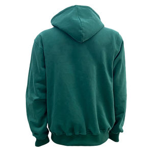 Sweat-shirt à capuche en coton 100% épais et lourd à épaules tombantes pour homme, surdimensionné, écologique, avec logo brodé personnalisé - Product Image 2