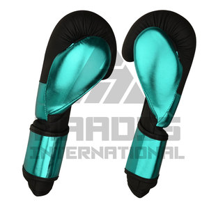 Guantes de boxeo profesionales Guantes de boxeo de lucha Cuero Logotipo personalizado 2025 Guantes DE BOXEO - Product Image 4