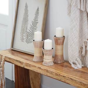 Candelabros de madera de alta demanda hechos a mano con un diseño de aspecto perfecto Candelabro de madera de alta calidad hecho a mano - Product Image 6