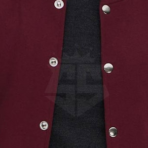 Wholesale <b>Men</b> Sporty <b>Baseball</b> Winter <b>Jacket</b> Stand Collar Front Logo Custom 2025 Low MOQ High Quality <b>for</b> Sale - Product Image 6