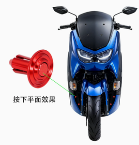 New High Quality Aluminum Rivet-Style Yamaha Body Alloy <b>Clips</b> for Motorcycles-Modification Replacement Decorative Screw <b>Clips</b> - Product Image 4