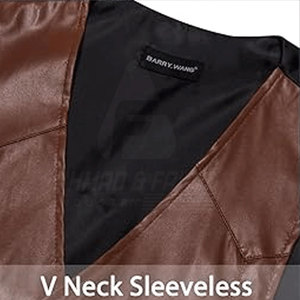 Vêtement de mode 2026 – Gilet d'hiver en cuir coupe-vent, vêtement d'extérieur décontracté, service OEM, respirant, design personnalisé haut de gamme - Product Image 5