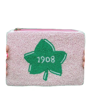 Porte-monnaie à perles, broderie multicolore, pochette de rangement pour pièces de monnaie, broderie, travaux d'aiguille par MD HANDICRAFTS - Product Image 6