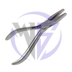 Alicates de Ortodoncia con Logotipo Personalizado, Alicates Combinados para Remover Bandas Posteriores Largas, Acero Inoxidable Quirúrgico, Fabricados por Wenquar - Product Image 4