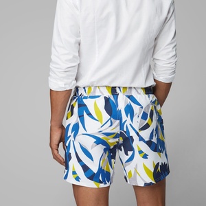 Factory-Printed 100% Polyester <b>Men's</b> High Street <b>Swim</b> <b>Shorts</b> Custom Beach Beach Trunks Waterproof Sublimated <b>Pattern</b> Solid - Product Image 4