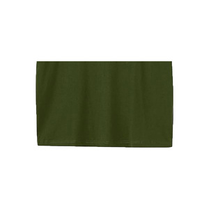 Camiseta Larga de Manga Media con Cuello Redondo para Mujer, Talla Grande, 100% Algodón Orgánico, Transpirable, Ecológica, Informal, Verde - Product Image 3