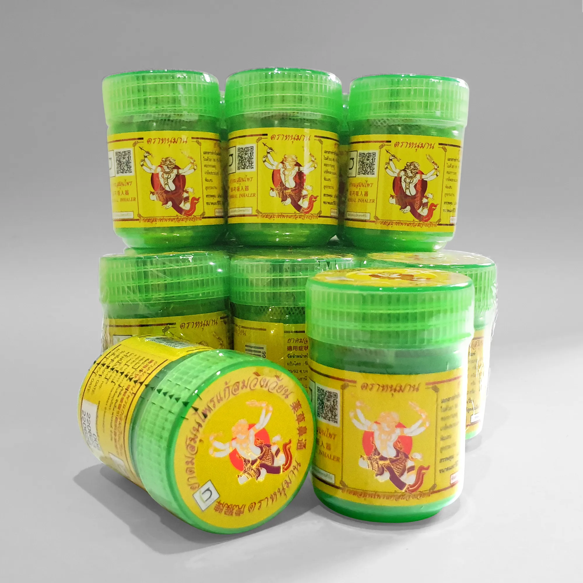 Hanumann merek ramuan Inhaler produk organik suplemen kesehatan penyebar Aroma produk terlaris dari Thailand