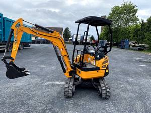 Miniexcavadora con certificado CE EPA, motor Laidong de 1-2 toneladas, nuevo sistema de oruga para construcción, bomba de Motor de núcleo agrícola, características PLC - Product Image 3