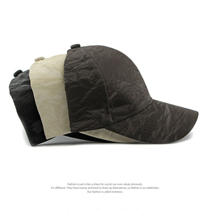 Fashion Spring Autumn New Polished Pu Hardtop Baseball <b>Cap</b> <b>Womens</b> Leisure Shade Hats for Men Baseball <b>Cap</b> - Product Image 5