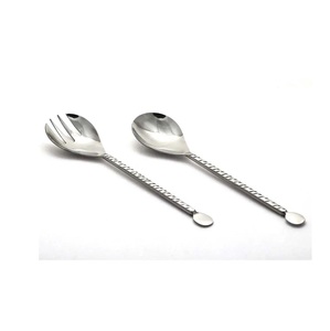 Serveur de salade en métal exclusif, nouveau Look, nouveau Look, serveur de salade, ustensiles de cuisine, derniers couverts en métal, nouveau Design - Product Image 2