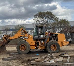 2001 Case 921C Cargador de ruedas-Cargador de servicio pesado con cubo Pemberton - Product Image 1