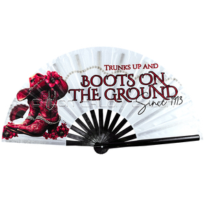 Người hâm mộ Cowgirl với nhấp chuột cho người hâm mộ Rodeo khiêu vũ dòng cho khởi động nhảy múa trên mặt đất lớn lễ hội gấp Fan - Product Image 2