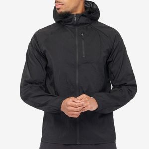 Personalizable Transpirable Ligero Poliéster Nylon Zip Windbreaker Track Chaquetas Ropa al aire libre Chaqueta cortavientos para hombres - Product Image 1