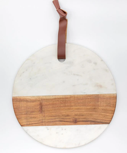 Planche à découper en bois et marbre, planche à découper en marbre naturel de qualité supérieure, planche à découper en pierre durable, meilleur prix - Product Image 2