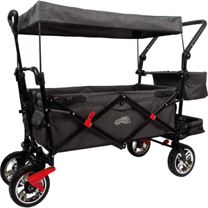 Small Foot Handcart with Roof for Camping Portable <b>Cart</b> - Product Image 2
