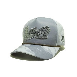 Gorra de béisbol de camuflaje duradera con cuerda Logotipo bordado personalizado Sombrero de camuflaje cortado con láser Vietnam OEM Venta al por mayor Sombreros de alta calidad - Product Image 2