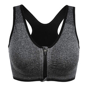 Sujetador deportivo de alta calidad para mujer, ropa deportiva personalizada con tirantes de tela, para Yoga, gimnasio y Fitness, Tops para correr - Product Image 1