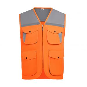 Gilet de sport d'extérieur personnalisé avec logo, multi-poches, vêtements de travail pour la photographie et la publicité - Product Image 1