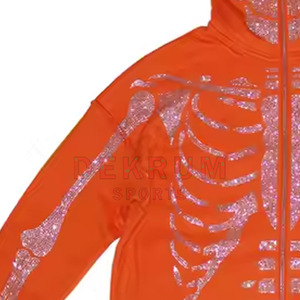 Las Mejores Sudaderas Casuales de Invierno para Hombre con Estampado de Diamantes de Imitación, Tela Personalizada ODM, Hechas en Pakistán - Product Image 3