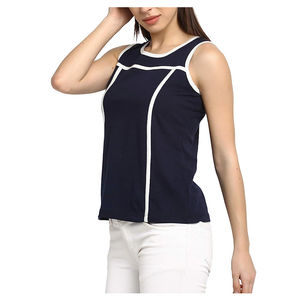 Vente en gros OEM Logo personnalisé Vêtements de fitness respirants Débardeurs pour femmes Débardeurs pour femmes de grande taille en coton et fibre de bambou fabriqués en usine - Product Image 6