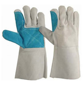 Guantes de Cuero al por Mayor OEM, Logotipo Personalizado, Cuero Vacuno de Calidad, Agarre Duradero para Trabajo Industrial, Seguridad y Protección al Aire Libre - Product Image 6