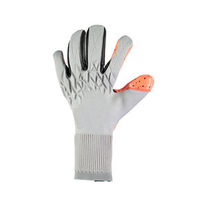 Gants de gardien de but de football de haute qualité en cuir respirant antidérapant avec fermeture à lacets Protection complète des doigts Entraînement en plein air - Product Image 3