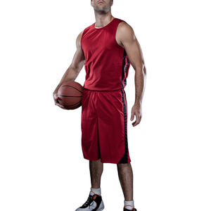 Última camiseta de baloncesto juvenil personalizada 100% poliéster sublimación reversible práctica ropa deportiva equipo uniforme ropa de baloncesto - Product Image 4