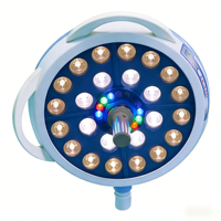 Lampe chirurgicale électrique LED d'urgence médicale avec un CRI élevé de 96 et une luminosité de 40 000 à 160 000 lux