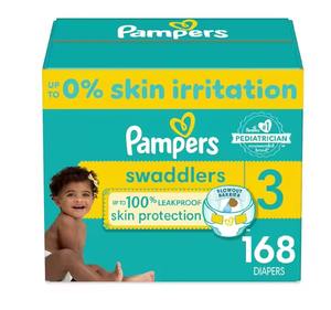 Couches pour bébé Pampers-Swaddlers-Taille 5, 132 pièces, couche jetable ultra absorbante pour bébé - Product Image 5