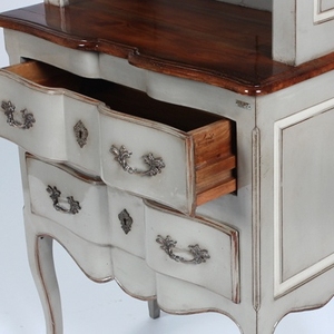 Gabinete de muebles de madera de estilo Vintage clásico con cajones No 2001A para uso en la sala de estar del hogar solución de almacenamiento interior - Product Image 3